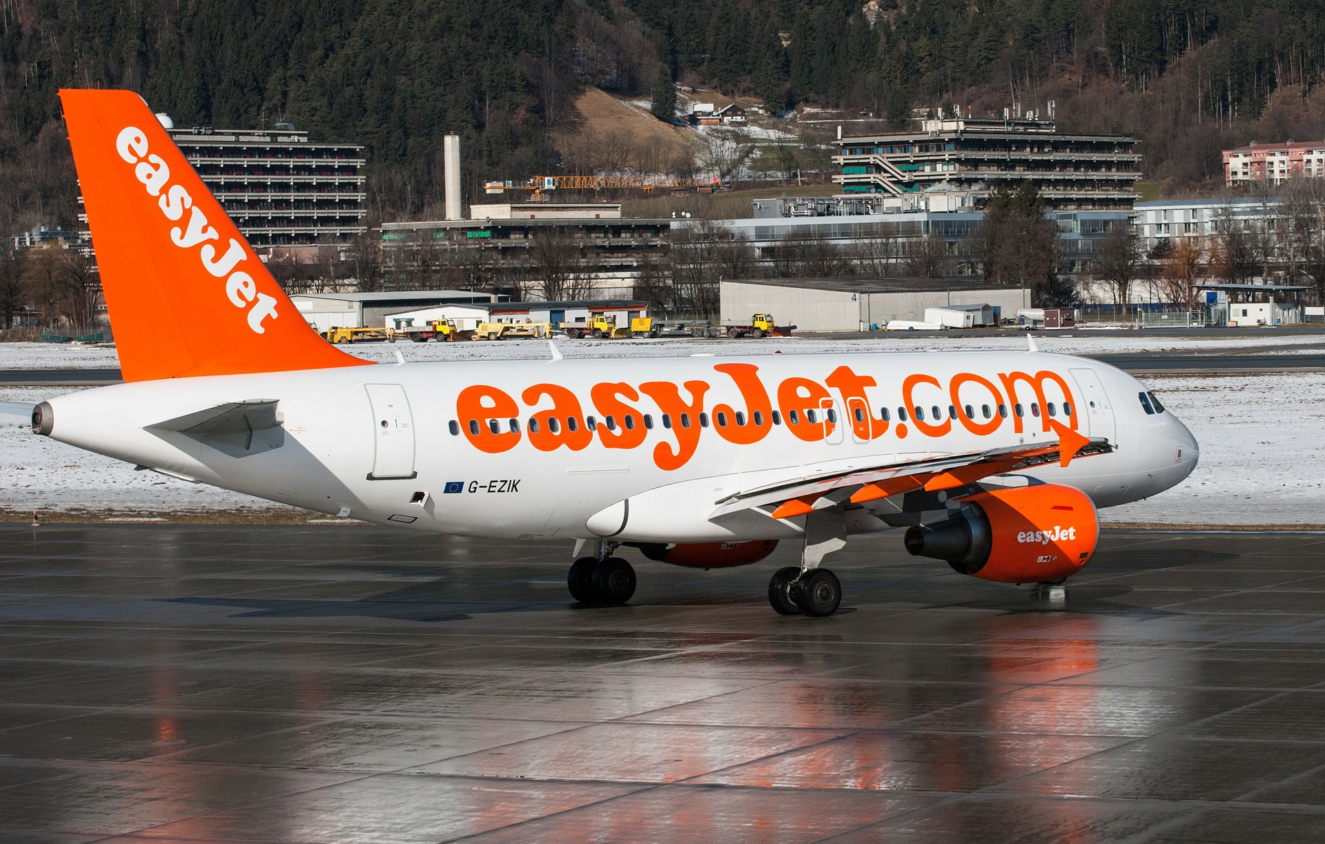 Avión de easyJet 